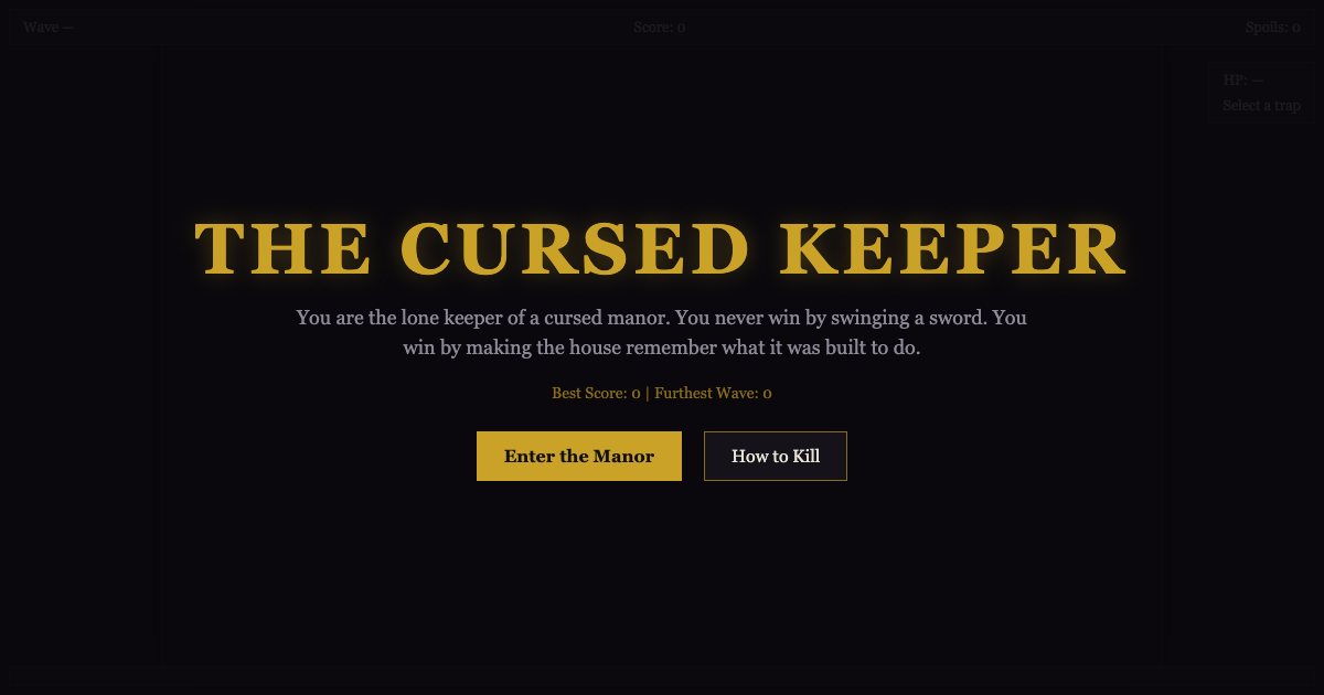Screenshot of the Trap Game demo